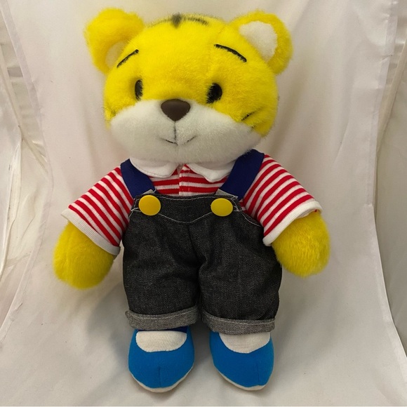 Shimajiro The Striped Tiger Kids Anime Plush 12" Japan Animation - Picture 10 of 10